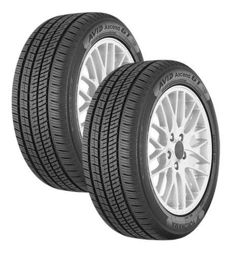 Paq 2 Llantas 185/55r16 Yokohama Ascend Gt