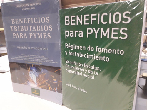 Combo Beneficios Tributarios Para Pymes  Ley 27264