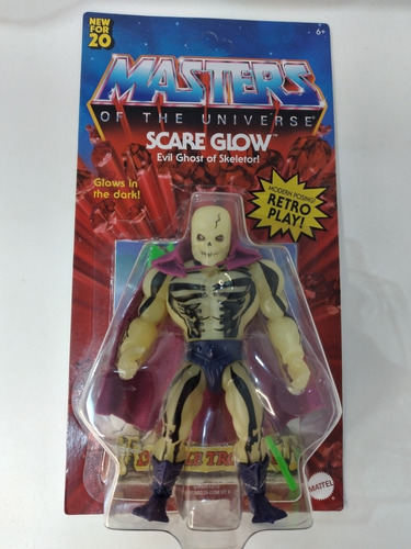 Scareglow Motu Origins Masters Of The Universe He Man Skelet (Usado)