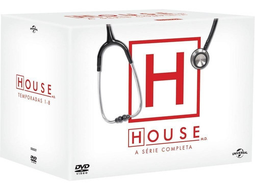 Coleção Dvd House 1ª A 8ª Temporada (46 Discos)