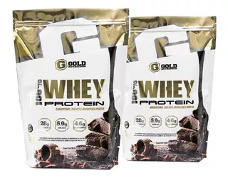 2 Whey Protein Gold Nutrition 5 Lbs Proteína 100% Whey