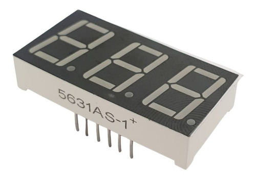 Display 3 Digitos 7 Segmentos 0.56 Catodo Comum