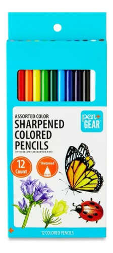 Lápices De Colores Pen+gear Con Punta 12 Unidades