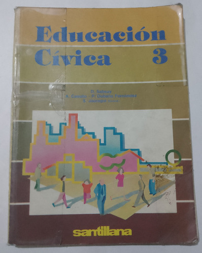 Educación Cívica 3 Sabsay Casullo Santillana 1993