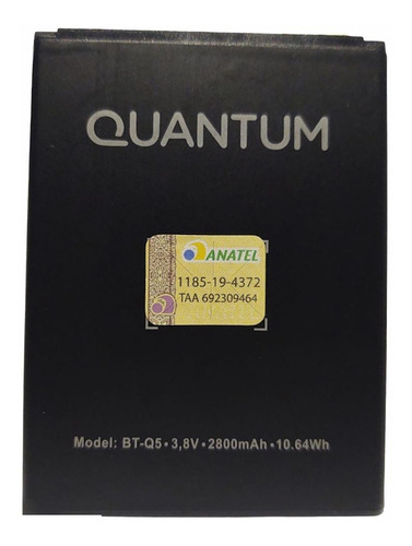 Bateira Quantum Bt-q5 Muv Original Com Nf Pronta Entrega