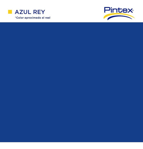 2 Pack Pintura Pinta-me Pintex 3.8 Litros Interior/exterior Color Azul Rey