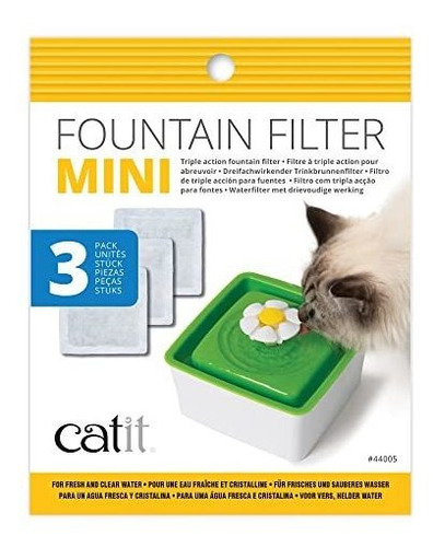 Catit senses 2.0 mini Filtros De Fuente De Agua Para Gatos