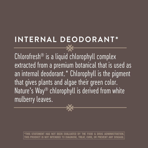 Nature's Way Chlorofresh Clorofila Extracto Líquido 59ml