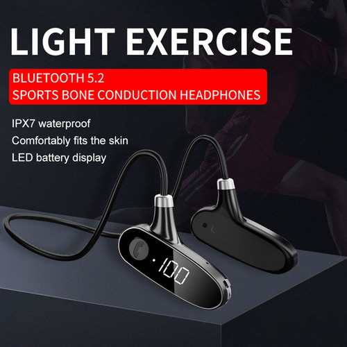Auriculares Deportivos Inalámbricos Bluetooth 5.2, Impermeab