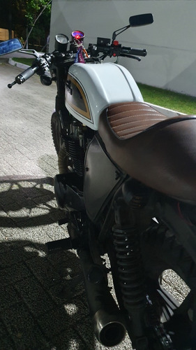 Cb 450 Custom - Customizada Cafe Racer - Branca