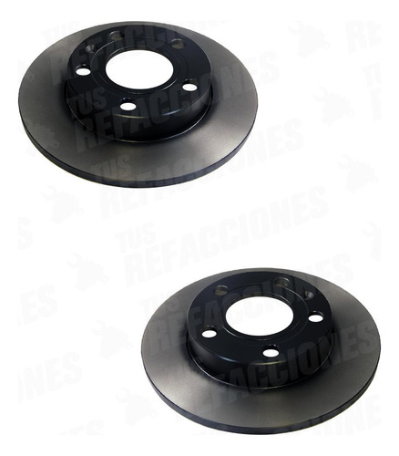 Par De Discos Traseros Audi A4 2002 2003 2004 1.8 Trw