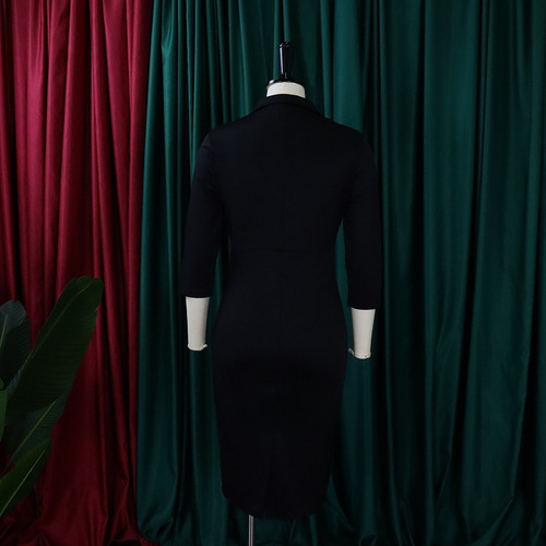 Vestido Lápiz Formal De Mujer De Corte Ajustado