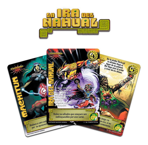 Imagen 2 de 7 de Colección Completa Ira Del Nahual + 5 Cartas Promocionales