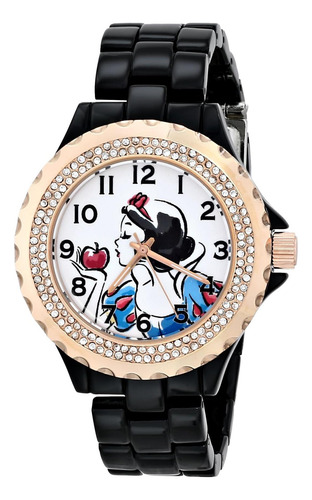 Reloj De Pulsera De Cuarzo Analógico Con Brillo Esmaltado Pa