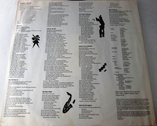 Up With People - Face To Face Insert Imp Usa + 2 Boletos Lp (Usado)
