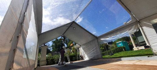 Imagen 1 de 10 de Alquiler Carpa Transparente, Cristal, Carpas Estructurales