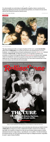 The Cure * Especial Rolling Stone Para Coleccionistas