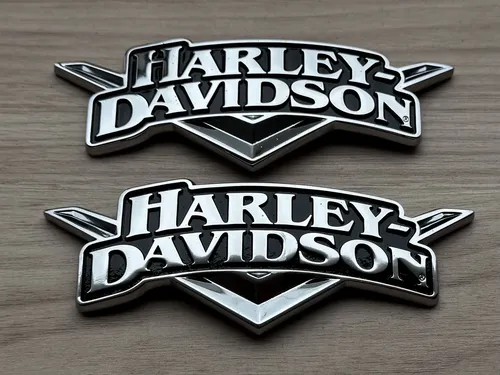 Harley Davidson, Emblema De Tanque Harley Davidson ( Par