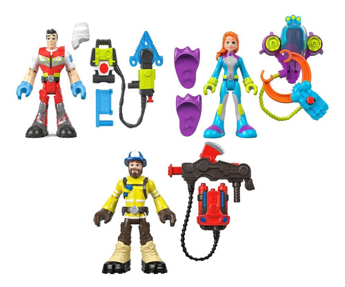 Fisher-price Rescue Heroes Figuras Preescolares 3-8 Años