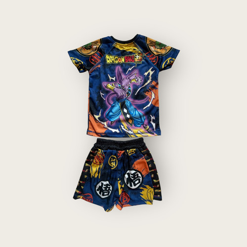 Conjunto Playera Y Short Niño Dragon Ball