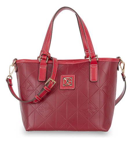 Bolsa Crossbody Cloe Khufra I Mediano Color Bordó