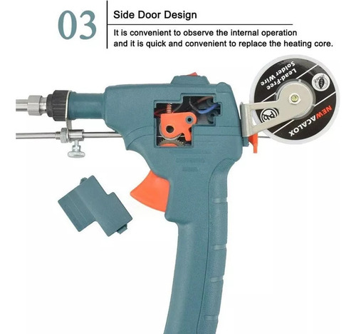 * Pistola De Soldadura Automática De Estaño 60w 220v