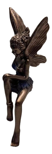 Estatua De Hada De Jardín, Figuras De Resina, Manualidades,