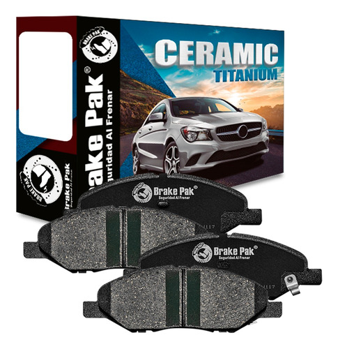 Pastillas De Frenos Marca Brake Pak Para Nissan March