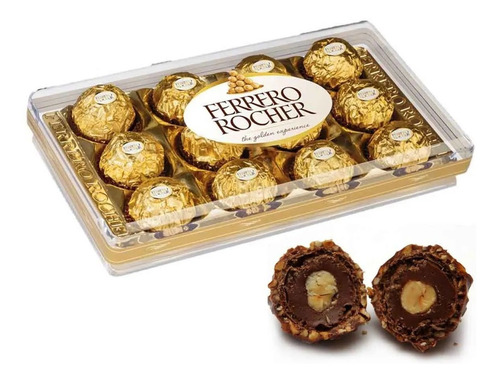 Chocolate Bombom Ferrero Rocher Caixa C/12 - Presente