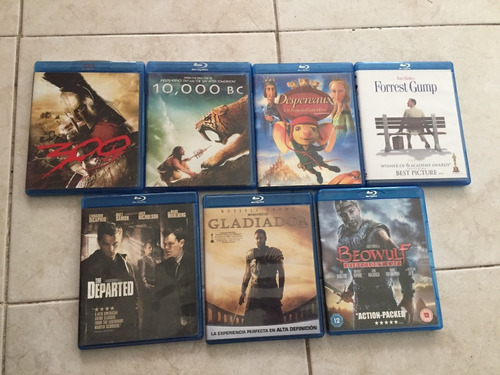 Lote 7 Peliculas Originales Blu-ray Disc