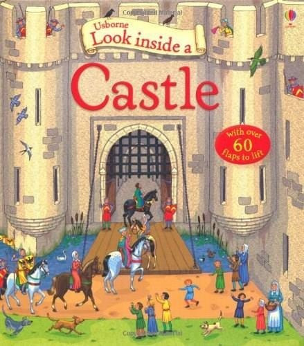 Look Inside A Castle - Usborne