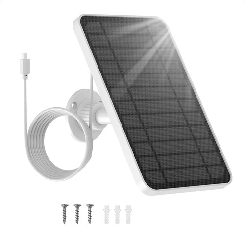Panel Solar Para Camara Segurida Eufycam 2c Pro 2 E20 E40 4w