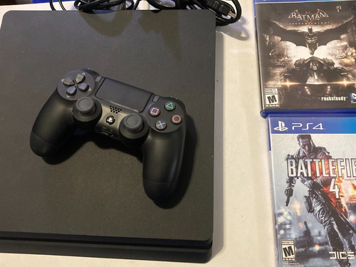 Ps4 Slim 1tb , Completo + 2 Juegos Fisicos (Usado)