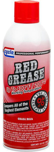 Grasa Roja Impermeable-resistente Al Agua,10.5onz.cyclo C123