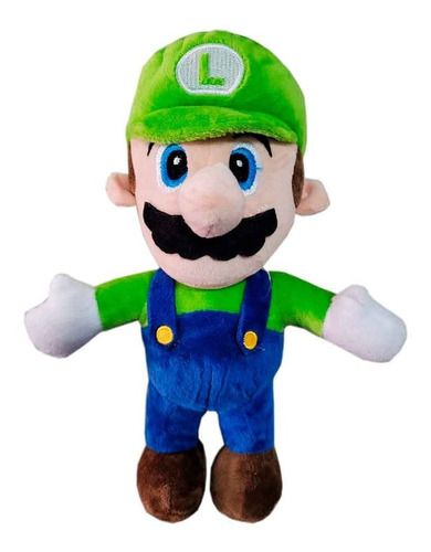 Peluche Mario Bros Luigi 20 Cms
