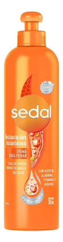 Sedal Restauración Instantánea Shampoo + Crema Para Peinar