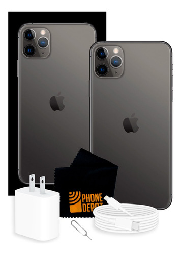 Apple iPhone 11 Pro Max 64 Gb Gris Espacial Con Caja Original  (Reacondicionado)