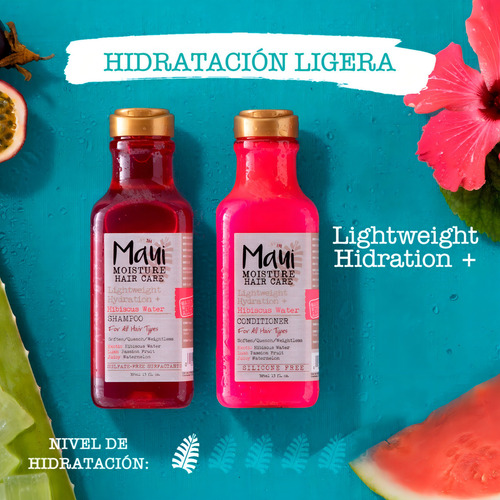 Maui Moisture Acondicionador Agua De Hibiscus 385ml