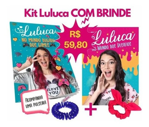 Kit Luluca No Mundo Dos Desafios E Bugados