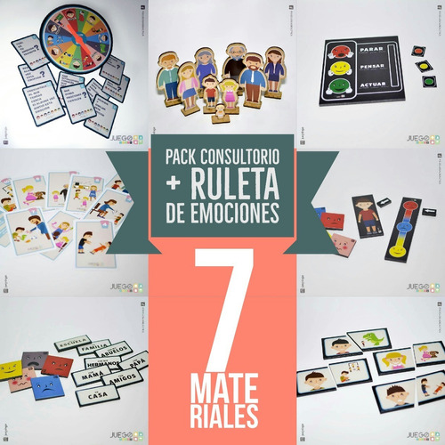 Psicología Infantil :: Pack Consultorio 6 + Ruleta :: -35%