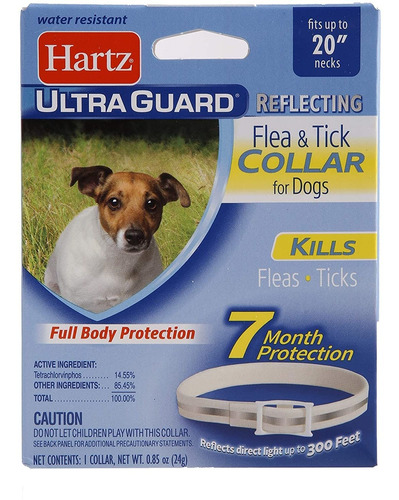 Collar Hartz Ultraguard Para Pulgas Y Garrapatas Para Perros