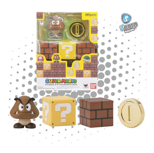 Figura Diorama Set A Goomba Super Mario Bros Sh Figuarts 