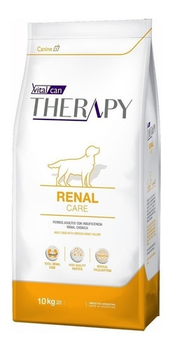 Alimento Vitalcan Therapy Renal Care 10 Kg Perros Adultos