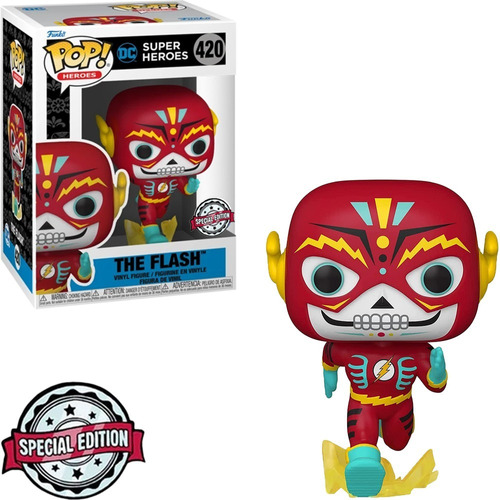 Funko Pop Dc Heroes Dia De Los Dc The Flash Special Edition