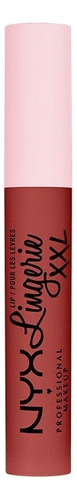 Labial Líquido Nyx Professional Lip Lingerie Xxl Matte Color WARM UP