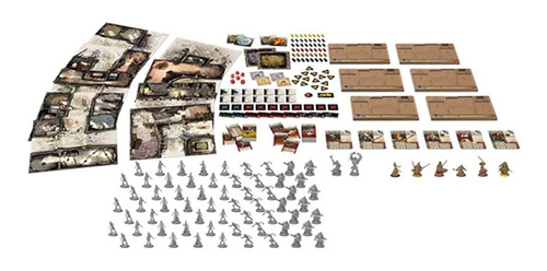 Zombicide Black Plague Board Game Tabuleiro Galápagos Jogos