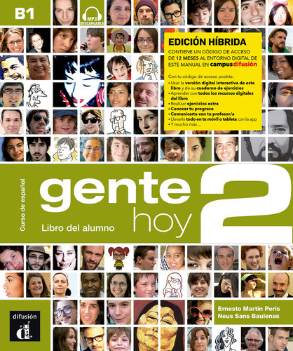 Libro Gente Hoy 2 Ed Hibrida Libro Del Alumno - Aa.vv