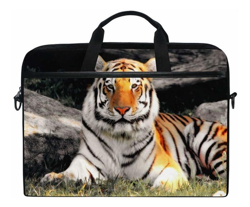 Funda Para Ordenador Portatil 14 14,5  Diseño Tigre Africano