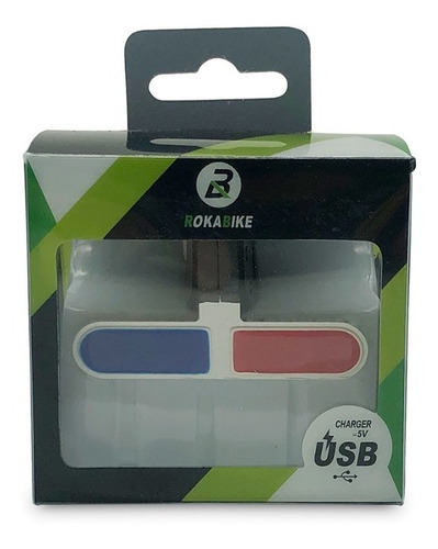 Luz Bicicleta Sirena De Policia Recargable Usb Stop Trasera