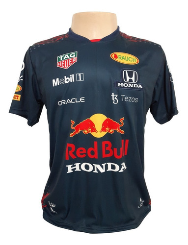 Imagem 1 de 4 de Camiseta Verstappen Red Bull - Azul-escuro